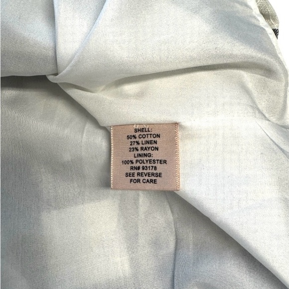 Philosophy Monochrome  Linen Plaid Dress Size Small NWT - Picture 5 of 6